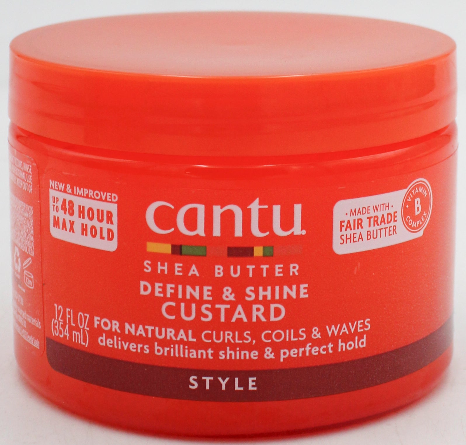 SP CANTU DEFINE & SHINE CUSTARD 12oz SHEA BUTTER NI