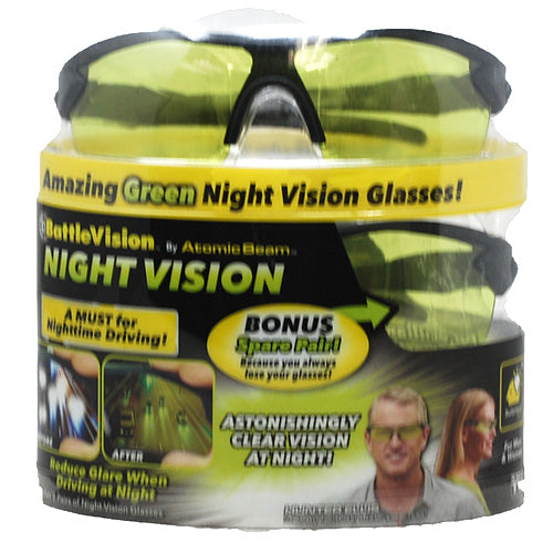 SP(ASTV)BATTLE VISION NGHT  GLASSES 2 PAIRS NI
