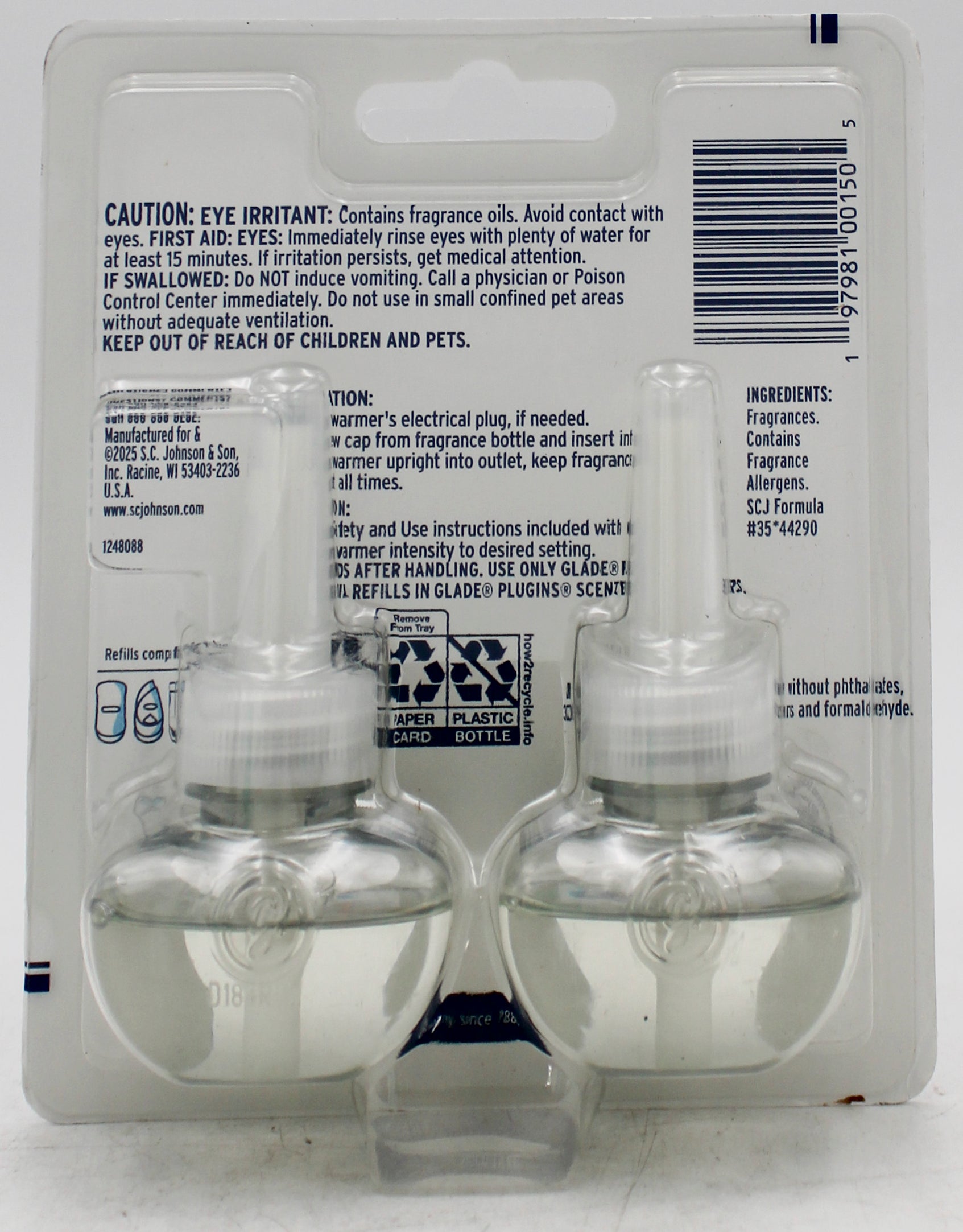SP GLADE PLUGINS SCENTED OILS 1.34oz BALSAM & SPRUCE