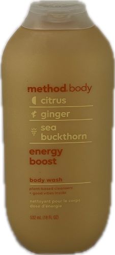 SP METHOD BODY WASH CITRUS GINGER ENERGY BOOST 18oz