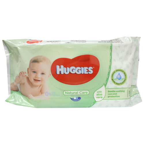 HUGGIES BABY WIPES 56CT(9/22)ALOE