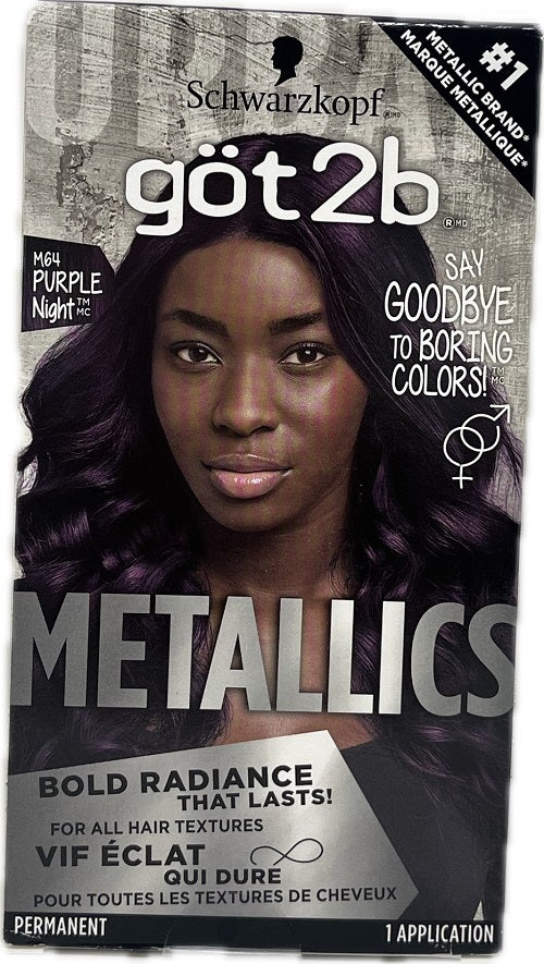 SP SCHWZKPF GOT2B METALLICS M64 PURPLE