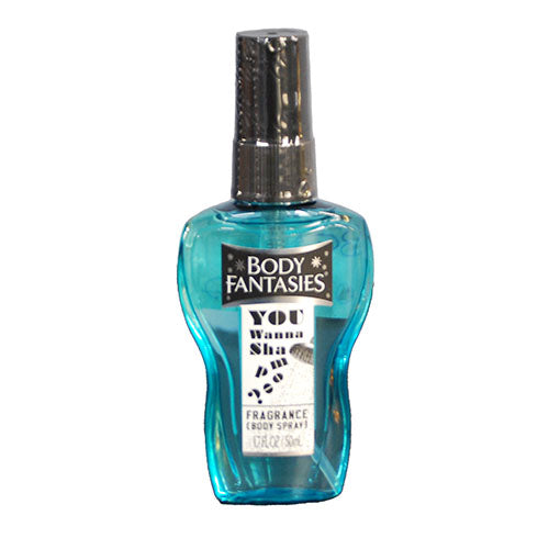 BODY FANTASIES BODY SPRAY 1.7OZ-"YOU WANNA SHOWER?" (INGREDIENTS IN JAPANESE)