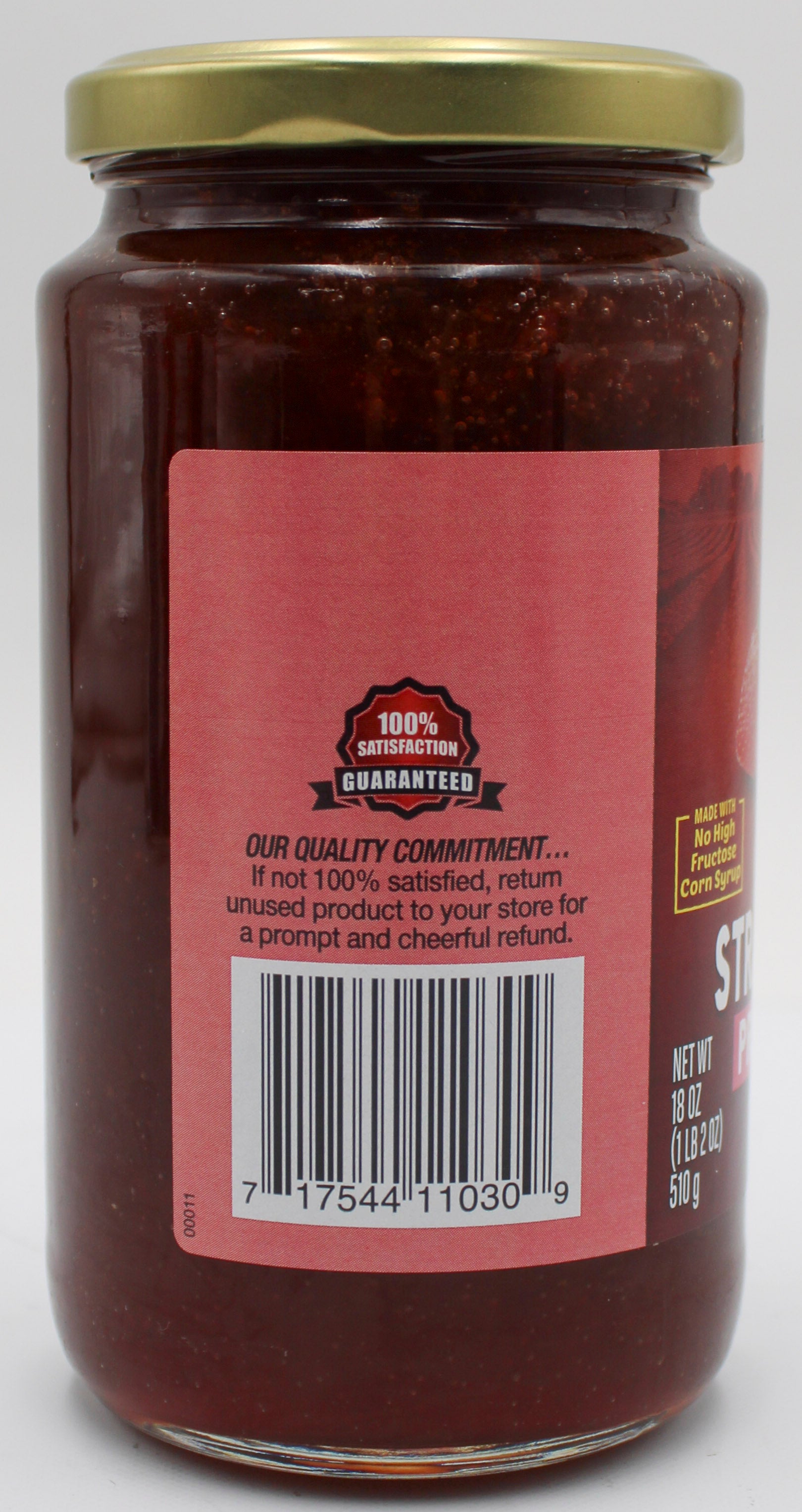 SUNNY SELECT STRAWBERRY PRESERVES 18 OZ BB 6/26/27