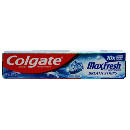 COLGATE MAX FRESH T/PASTE 6.45oz-COOL MINT EXP 1/23 NI