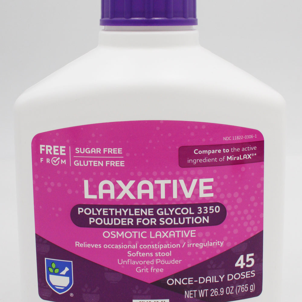 RITE AID LAXATIVE POWDER 26.9oz EXP 9/30/2027 COMPARES TO MiraLax