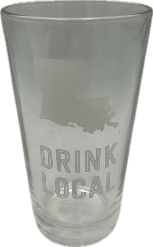 LOUSIANA PINT GLASS 16oz