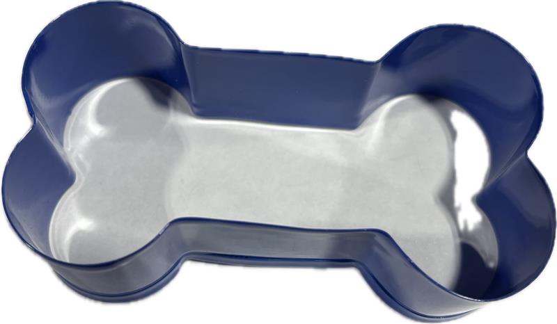 SP WILT METAL BLUE DOG BONE COOKIE CUTTER