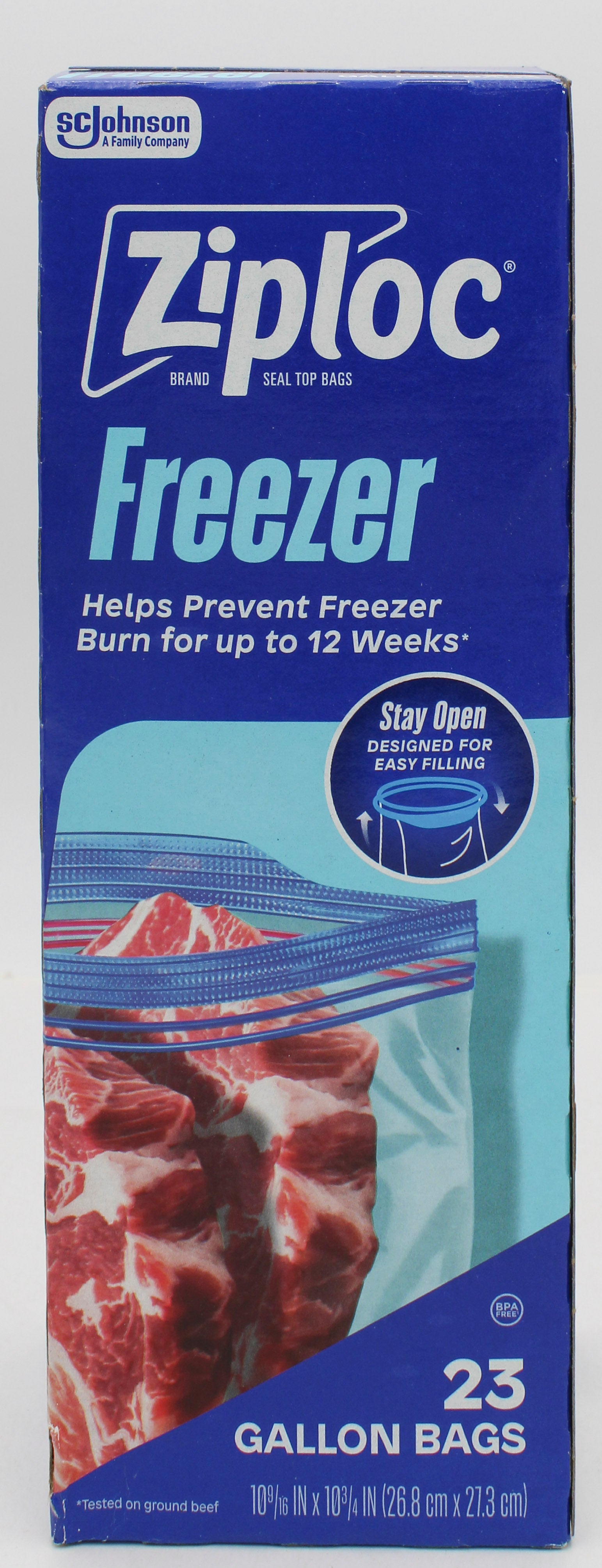 SP ZIPLOC BAGS SEAL TOP FREEZER 23CT GALLON
