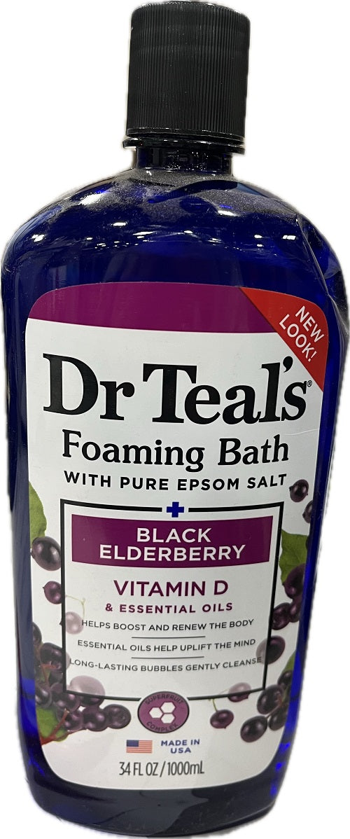 SP DR.TEAL'S FOAMING BATH W/ PURE EPSOM SALT 34oz NI
