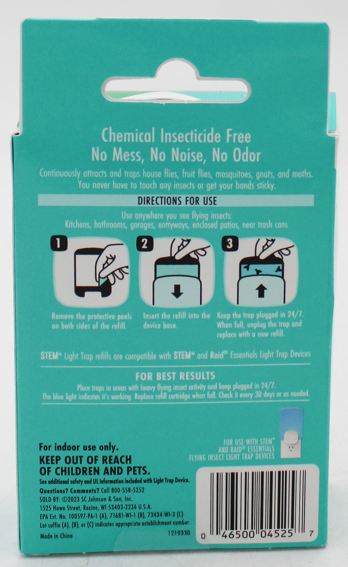 SP STEM LIGHT TRAP REFILLS 2CT