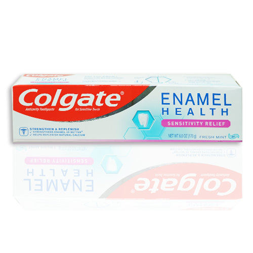 COLGATE T/PASTE ENAMEL HEALTH 6fl oz-FRESH MINT EXP 9/23 NI