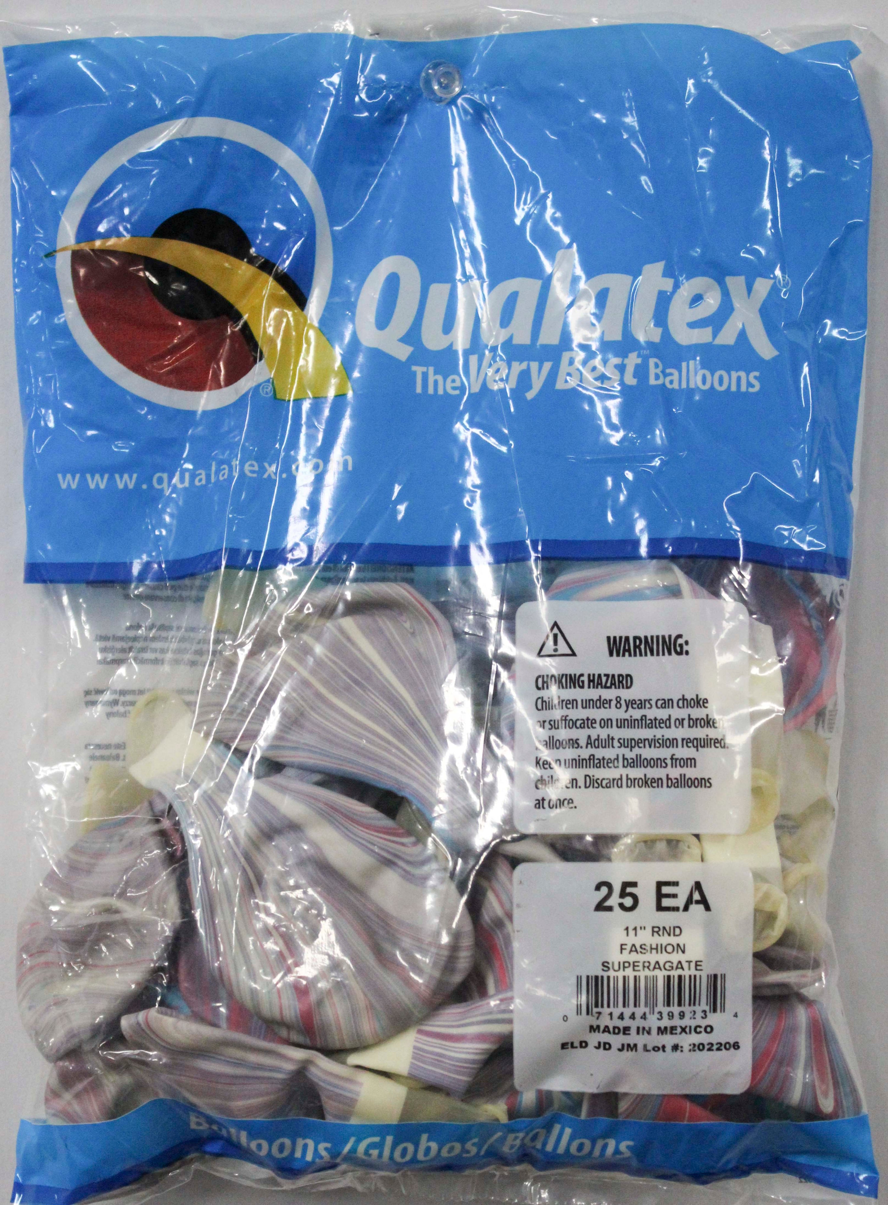 11" RND QX LATEX PLAIN 025CT FASHION SUPERGAGATE