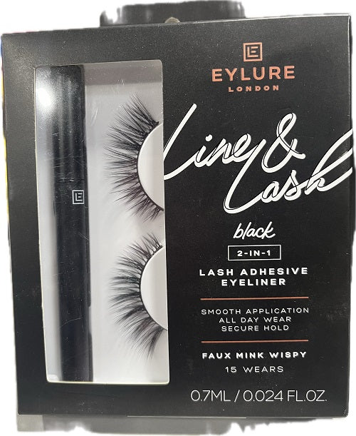 SP EYLURE 2IN1 W/LASH PEN .24oz BLACK NI