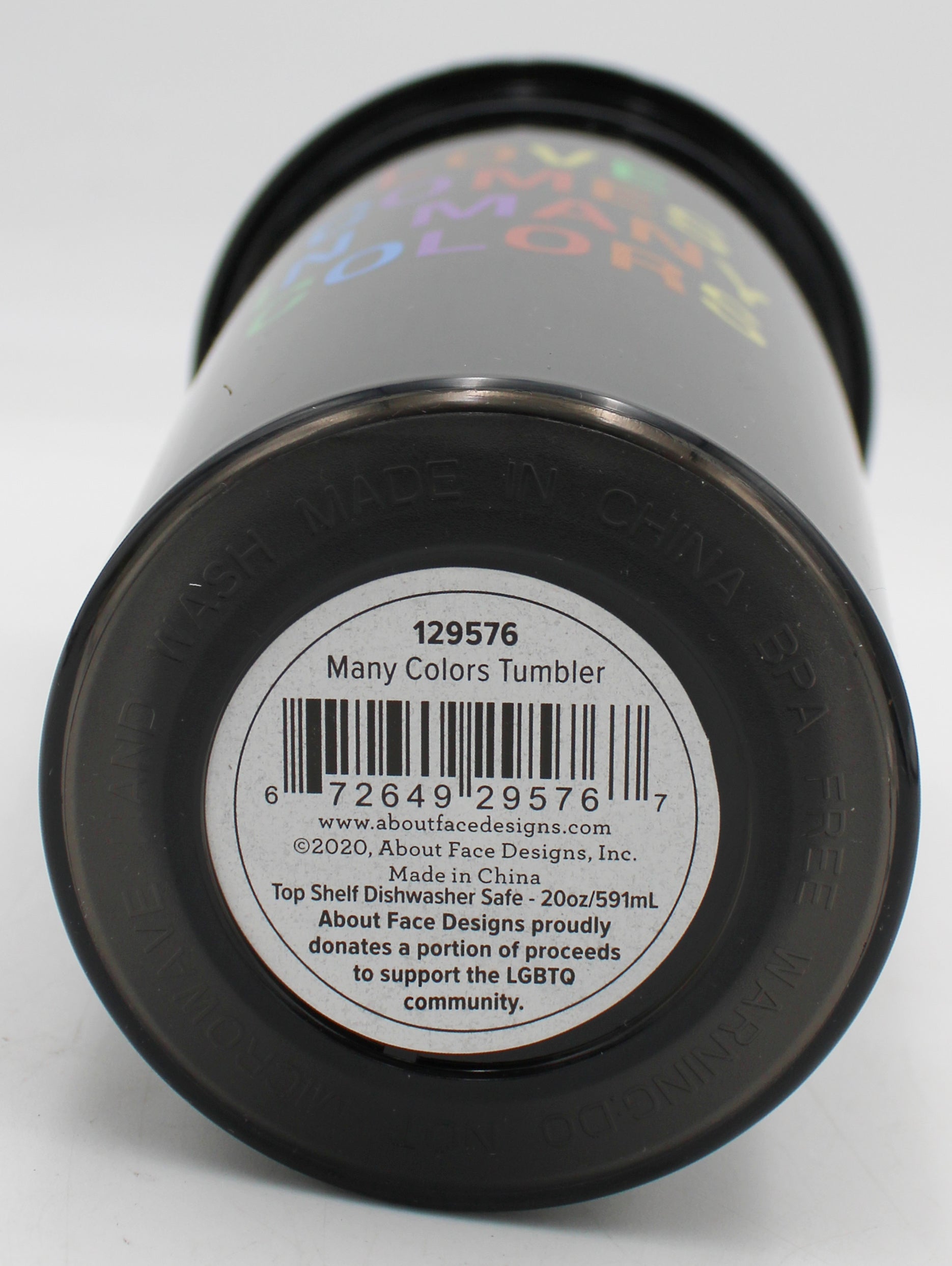 MANY COLORS TUMBLER 20oz