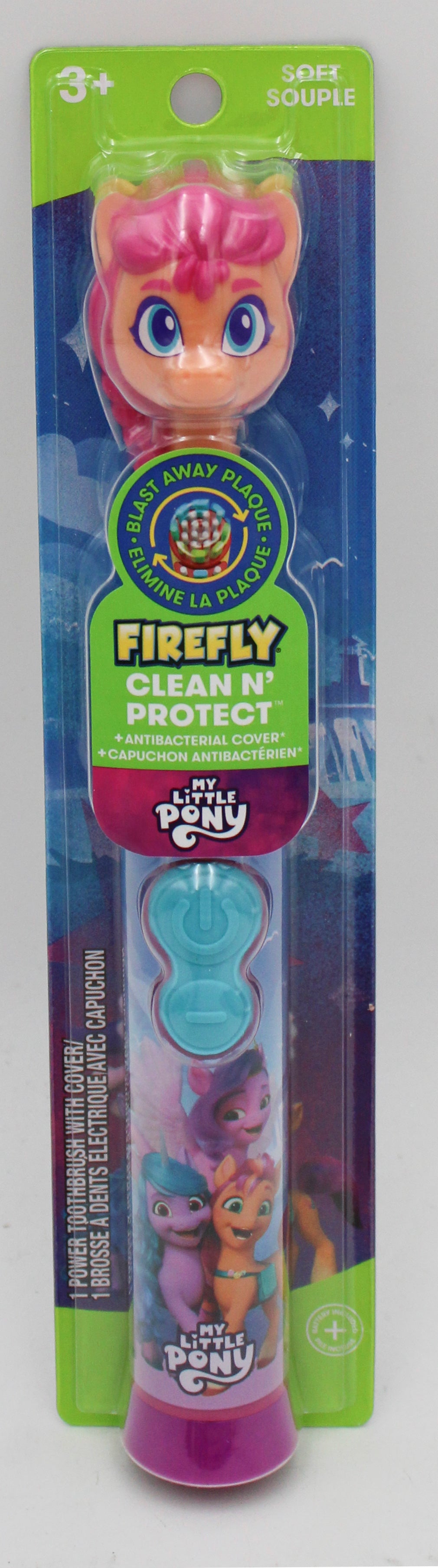 FIREFLY CLEAN N'PROTECT POWER TOOTHBRUSH w/3D CAP - MY LITTLE PONY NI
