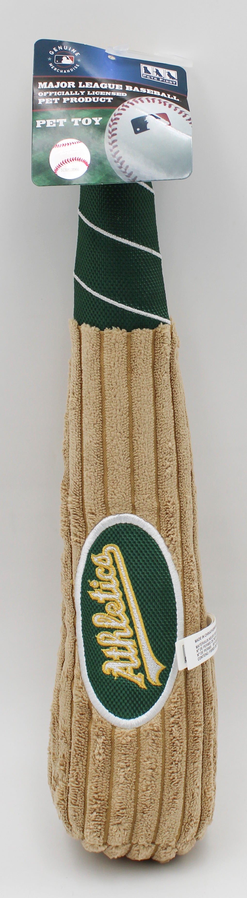 MLB OAKLAND ATHLETICS BAT DOG TOY NI