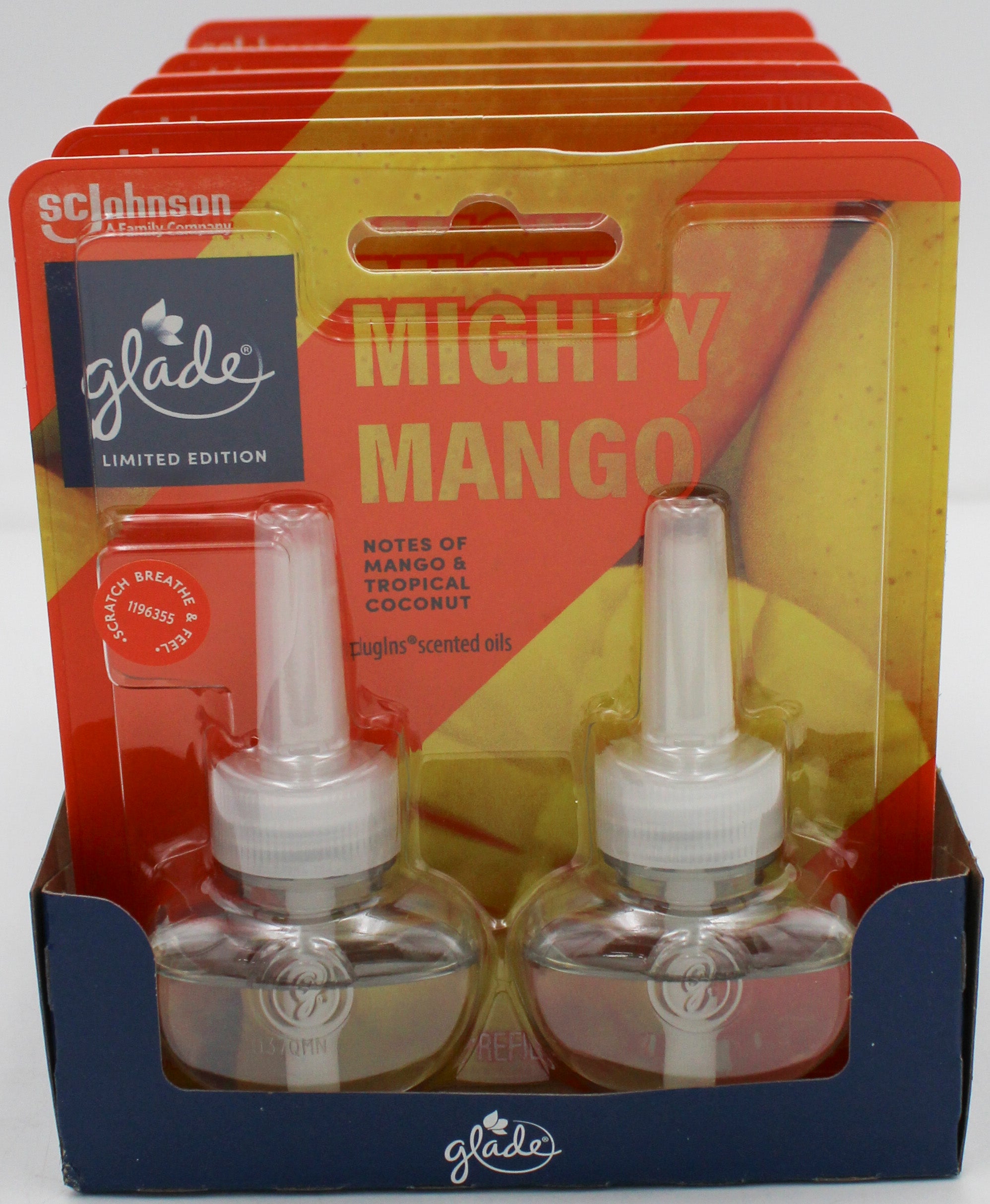 GLADE PLUGINS SCENTED OIL MIGHTY MANGO 2ct 0.67floz US