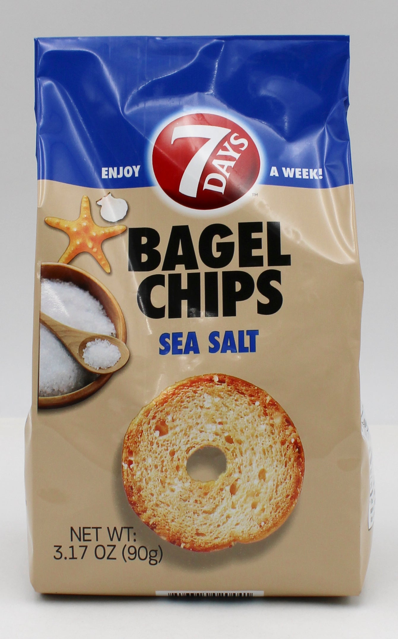 7 DAYS SEA SALT BAGEL CHIP  3.17 Oz BB 8/19/2026
