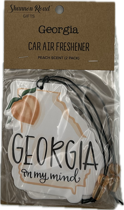 GEORGIA CAR AIR FRESHENER 2pc