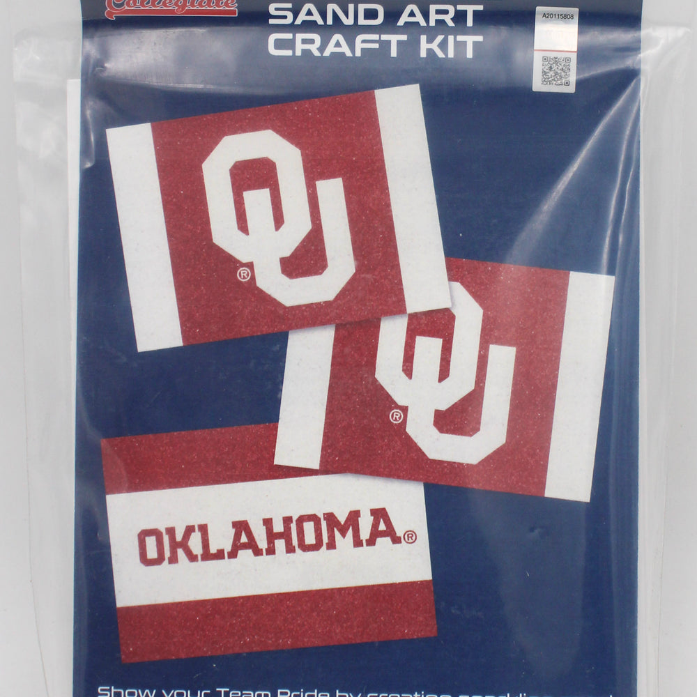 NCAA OKLAHOMA SOONERS SAND ART CRAFT KIT