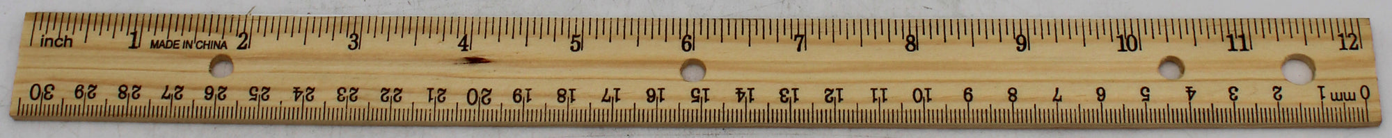 RITE AID 12IN WOOD RULER