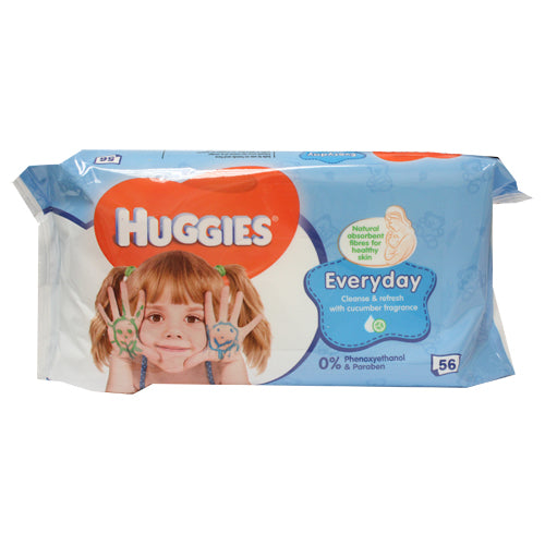 HUGGIES WIPES 56CT(4/19)EVERYDAY