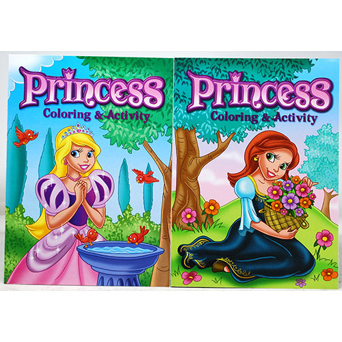 COLOR/ACTIVITY BOOK-PRINCESS