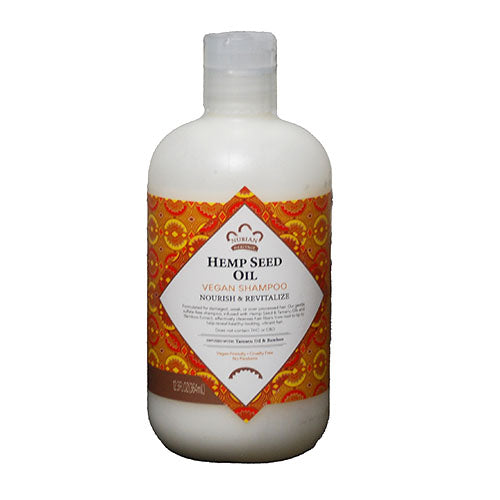 NUBIAN HERITAGE VEGAN SHAMPOO HEMP SEED OIL NOURISH&REVITALIZE 12OZ