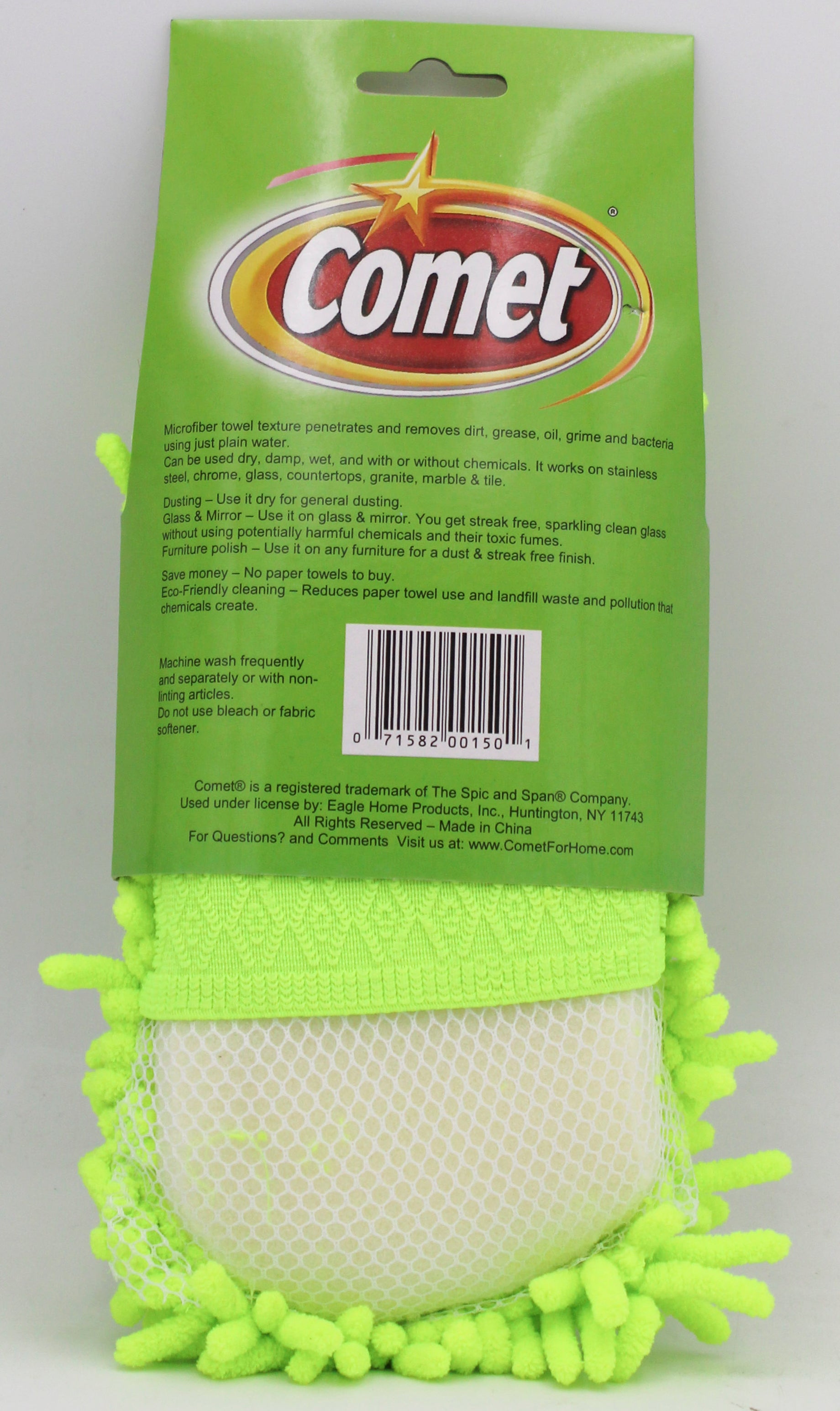 COMET MICROFIBER CLEANING MITT