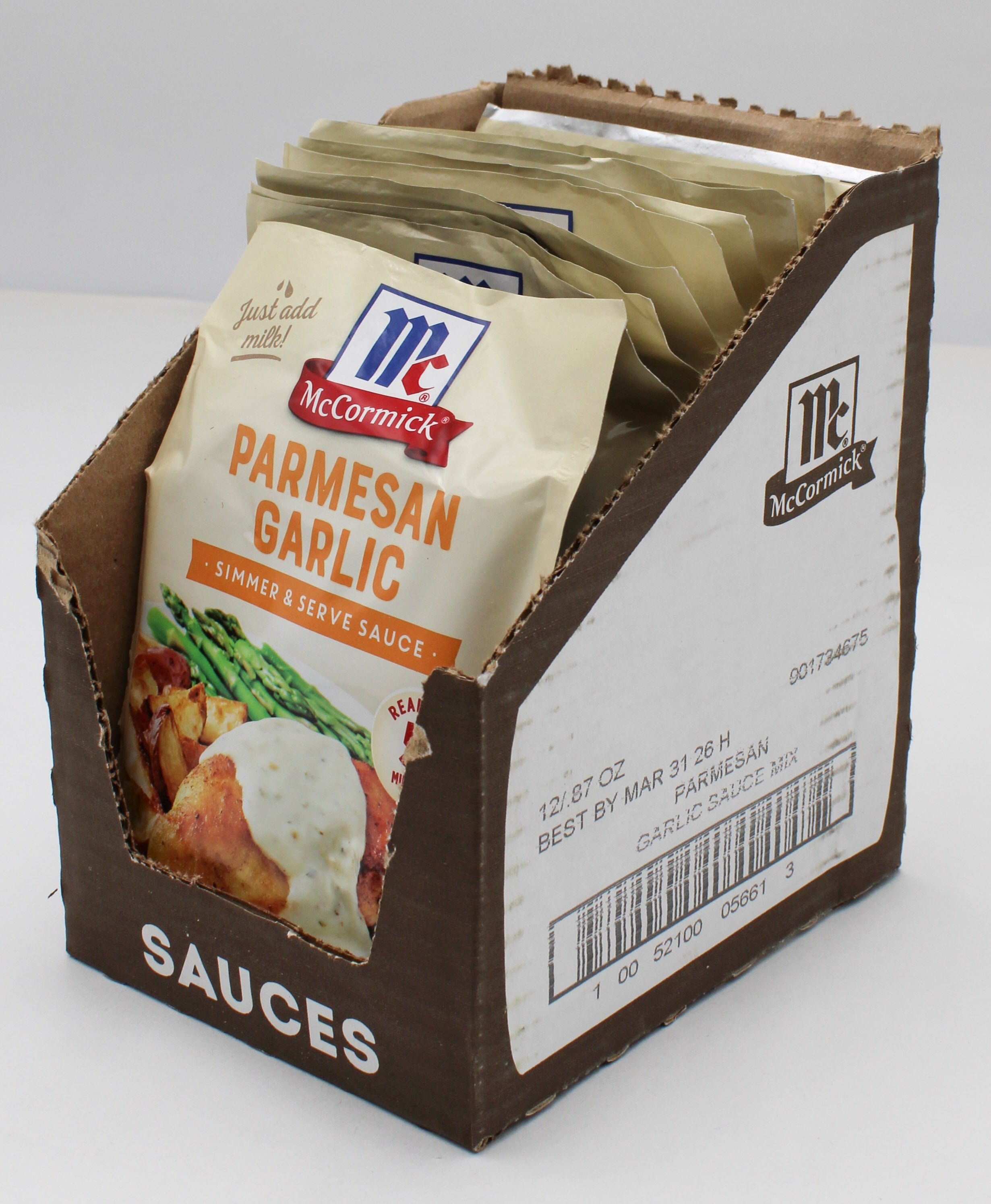 PARMESAN GARLIC SAUCE MIX .87 Oz BB 3/31/26