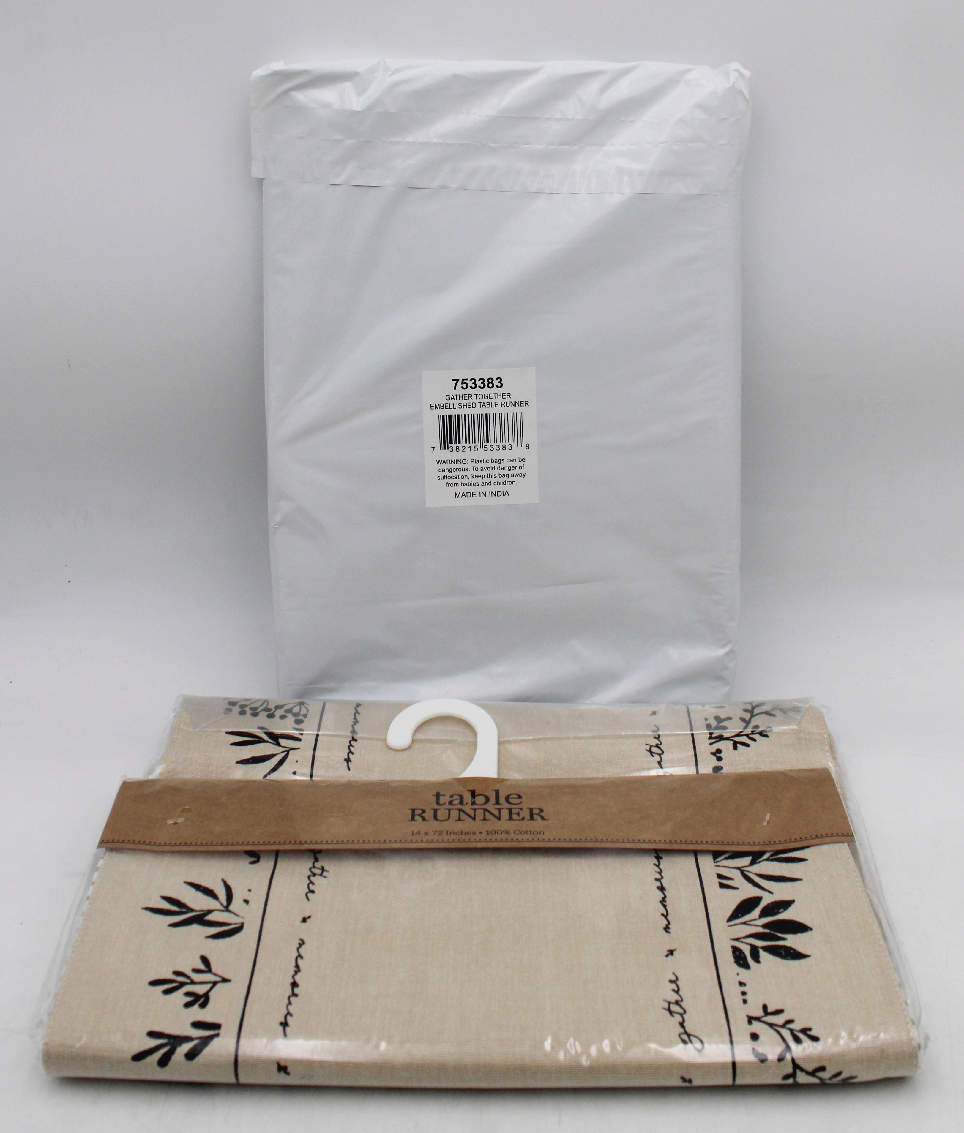 TABLE RUNNER - 14x72 GATHER TOGETHER