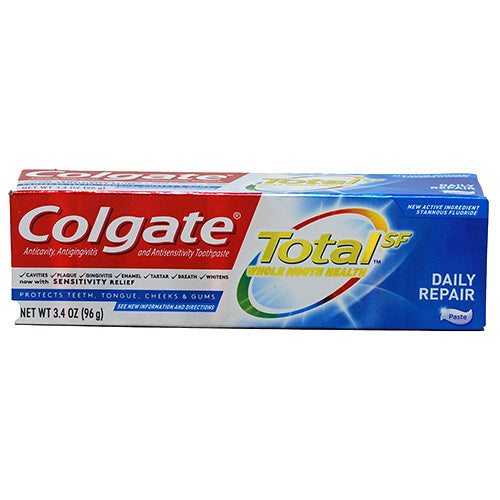 COLG TOTAL T/PASTE 3.4oz(11/22)DAILY REPAIR/NI