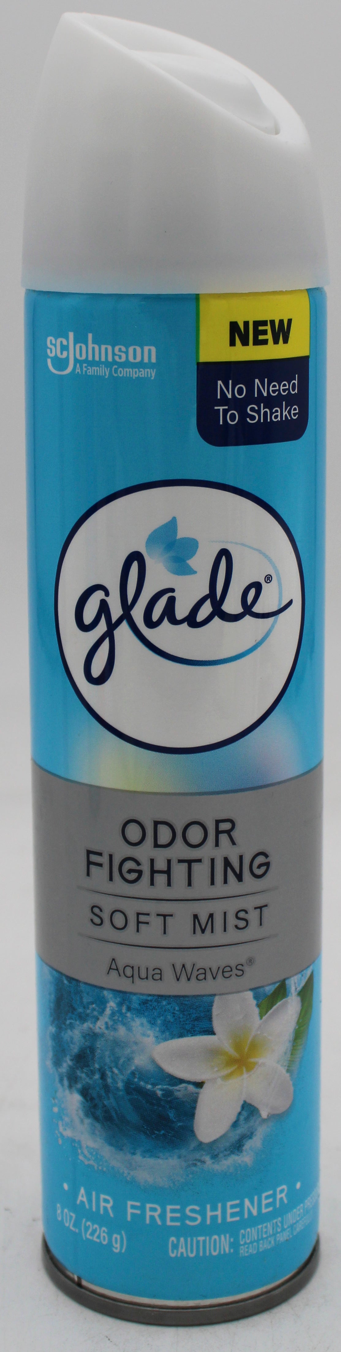 SP GLADE AIR FRESHENER SOFT MIST 8oz AQUA WAVES-