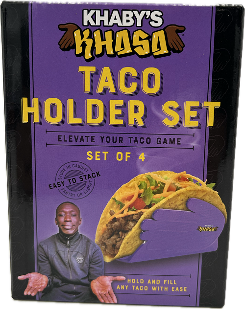 KHABY'S KHASA TACO HOLDER SET 4CT