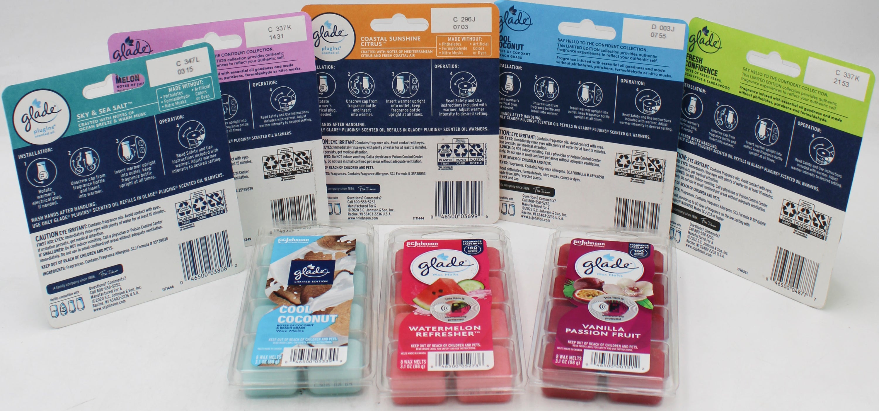 GLADE SPRING PLUGINS SCENTED OIL/WAX MELTS PDQ