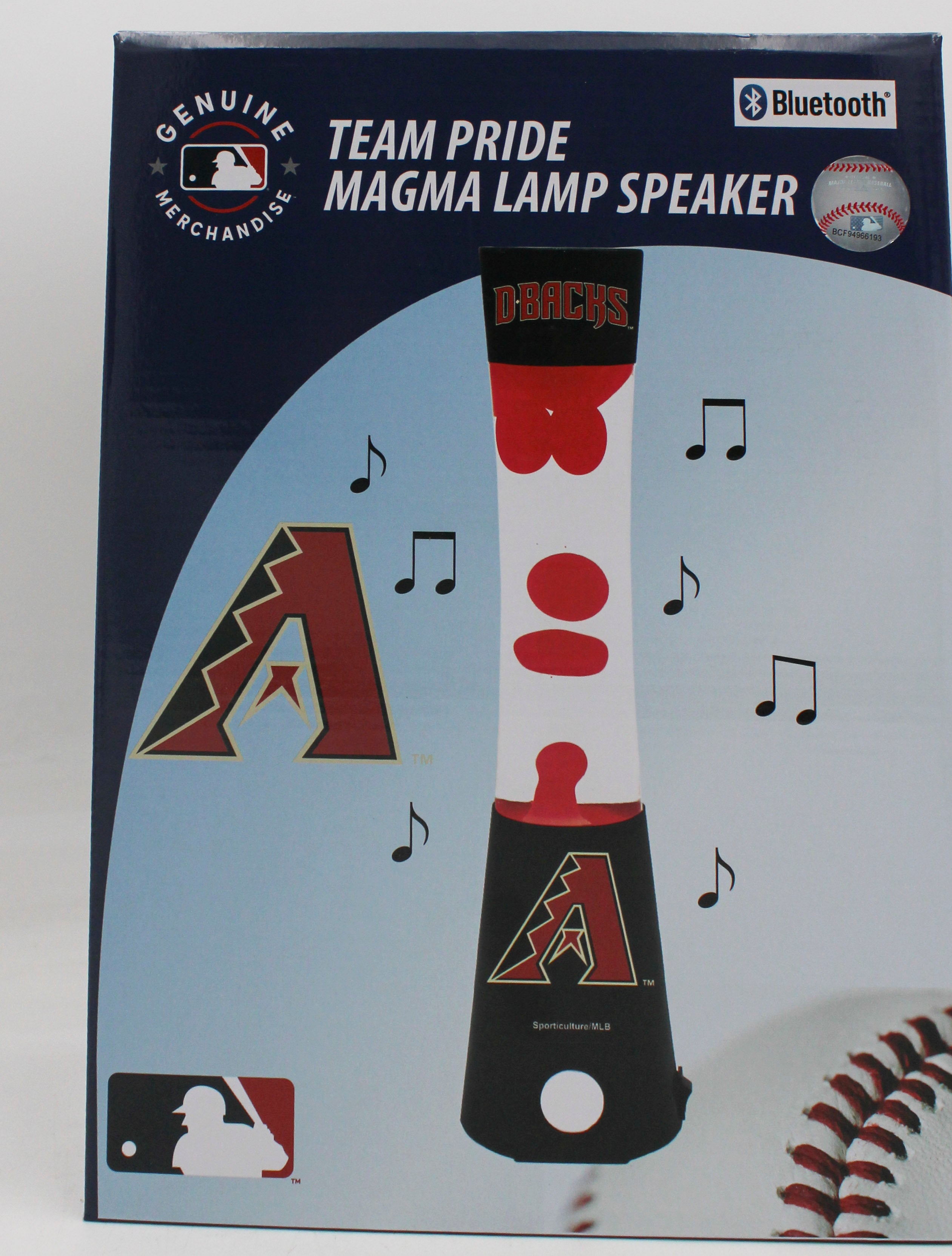 MLB ARIZONA DIAMONDBACKS LAVA LAMP SPEAKER 16.5"