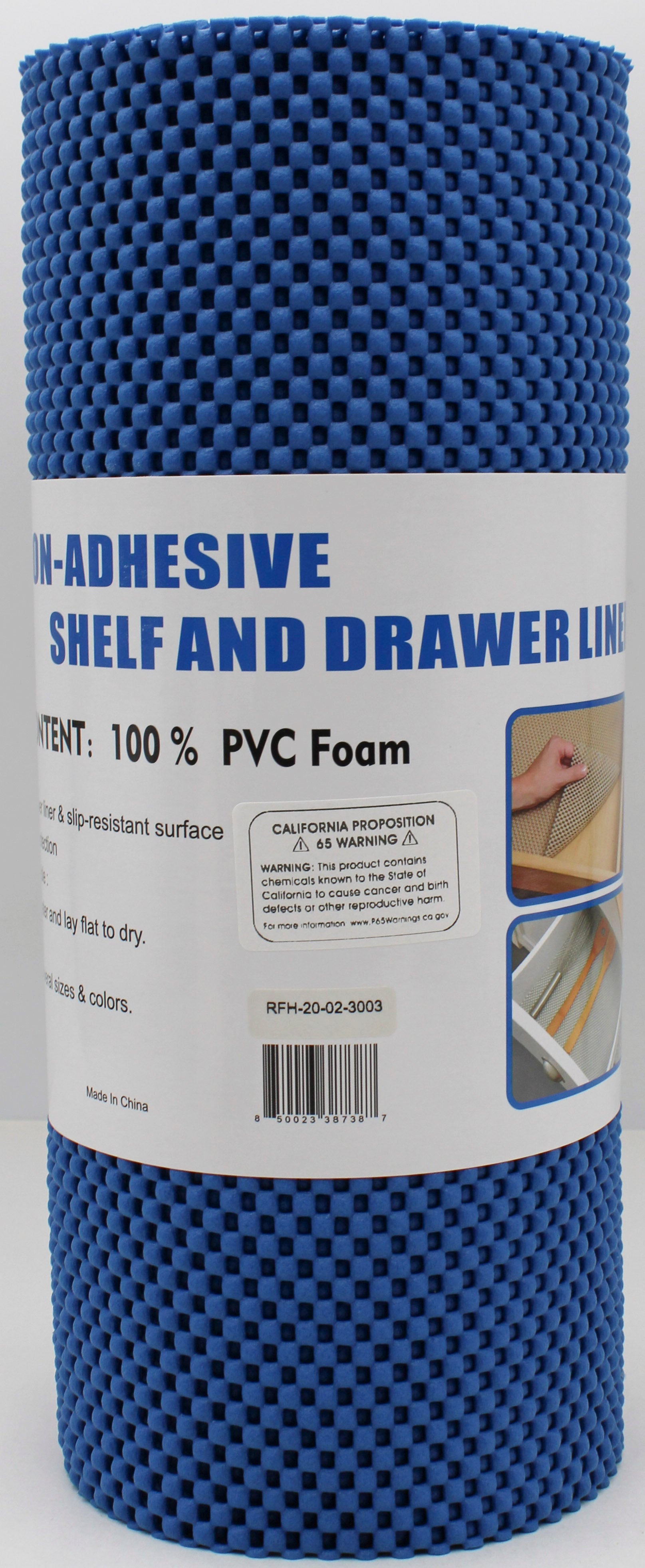 12x180" BLUE SHELF LINER