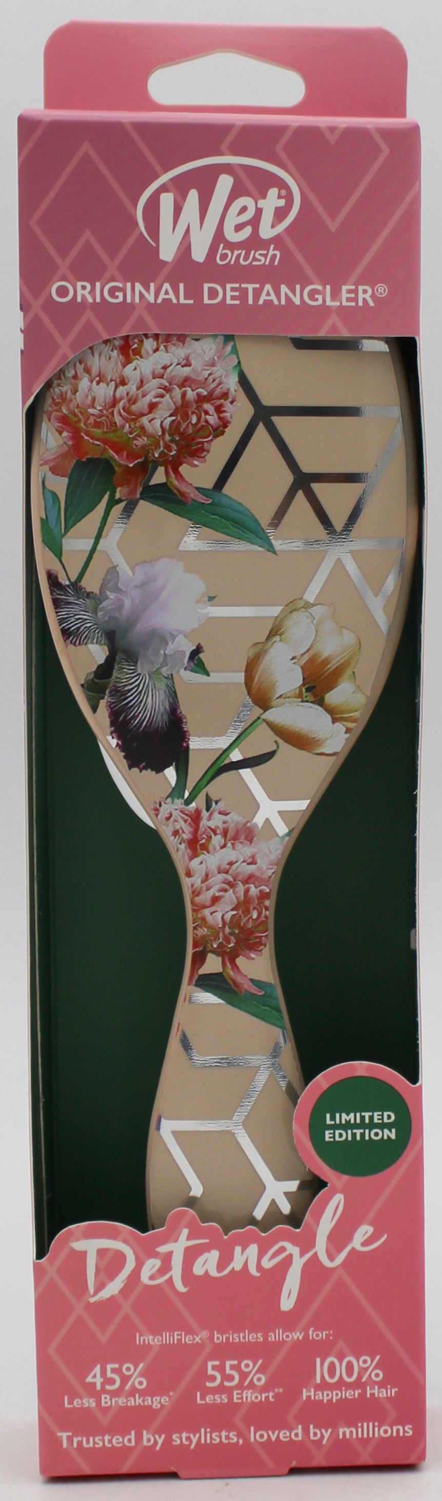 WET BRUSH ORIGINAL DETANGLER GEOMETRIC FLOWERS NI