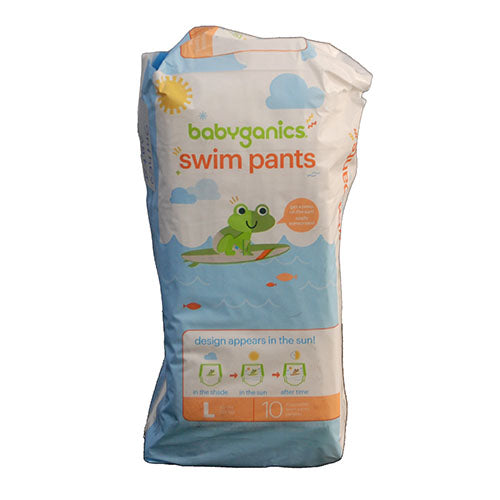BABYGANICS SWIMPANTS LG 10CT