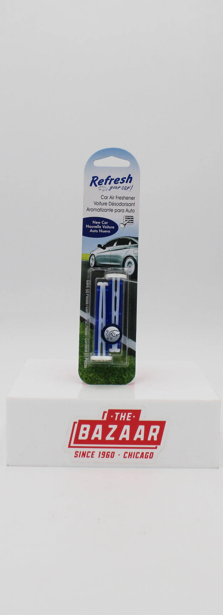 REFRESH YOUR CAR! NEW CAR VENT STICKS,  (2-PACK) NI