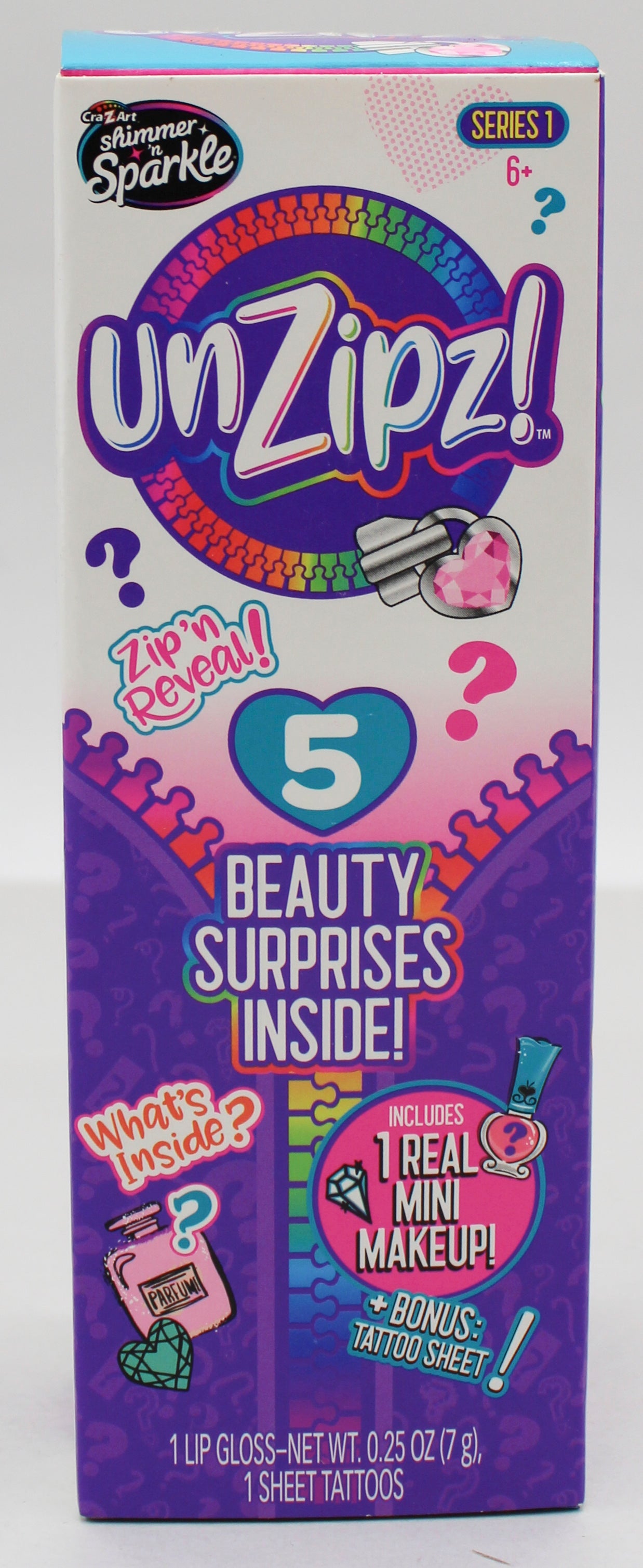 Cra-Z-Art Shimmer N Sparkle Unzipz Surprise Toy - Bulk Pack