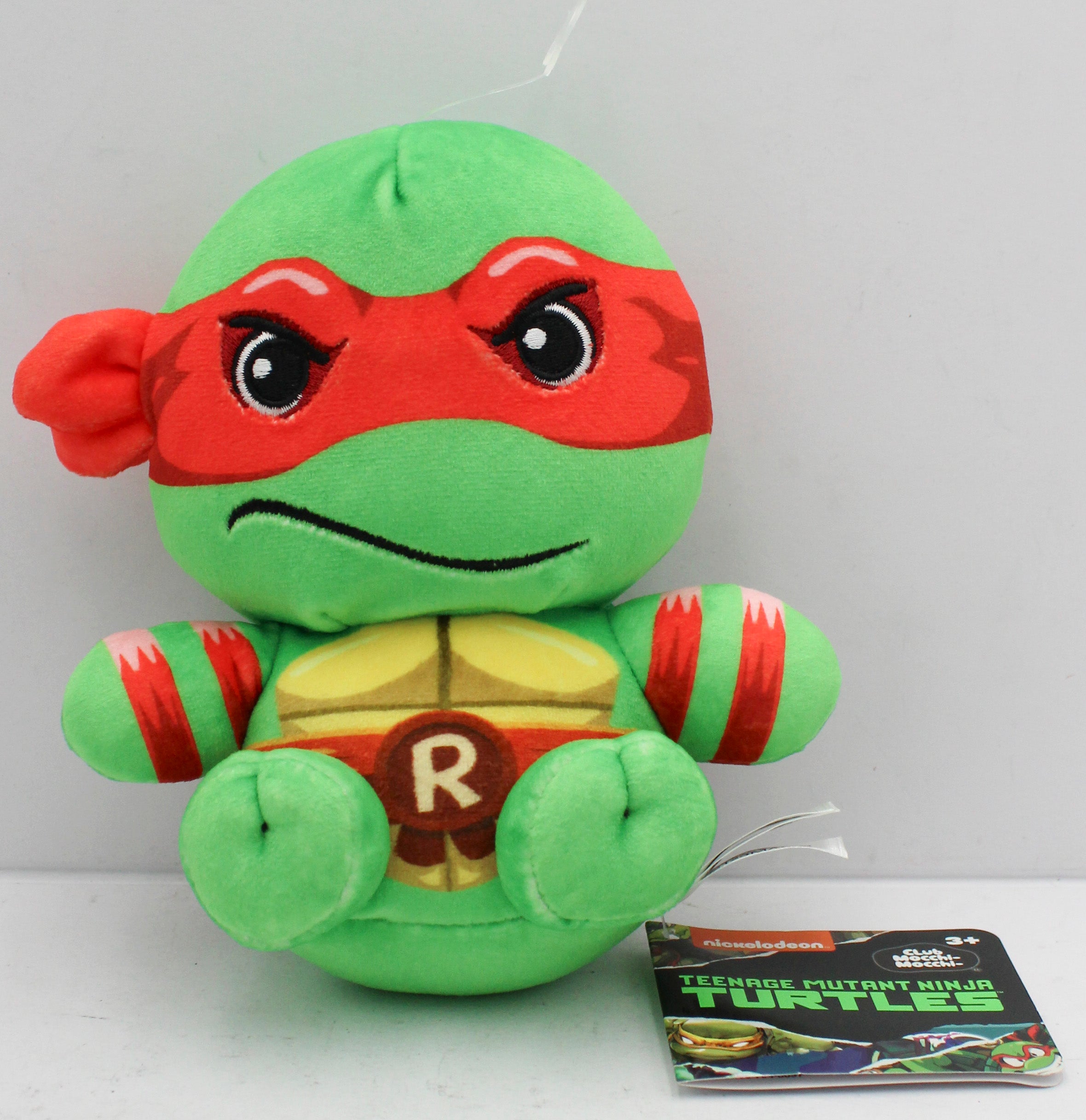 TMNT RAPHAEL JUNIOR  MOCCHI PLUSH 6"
