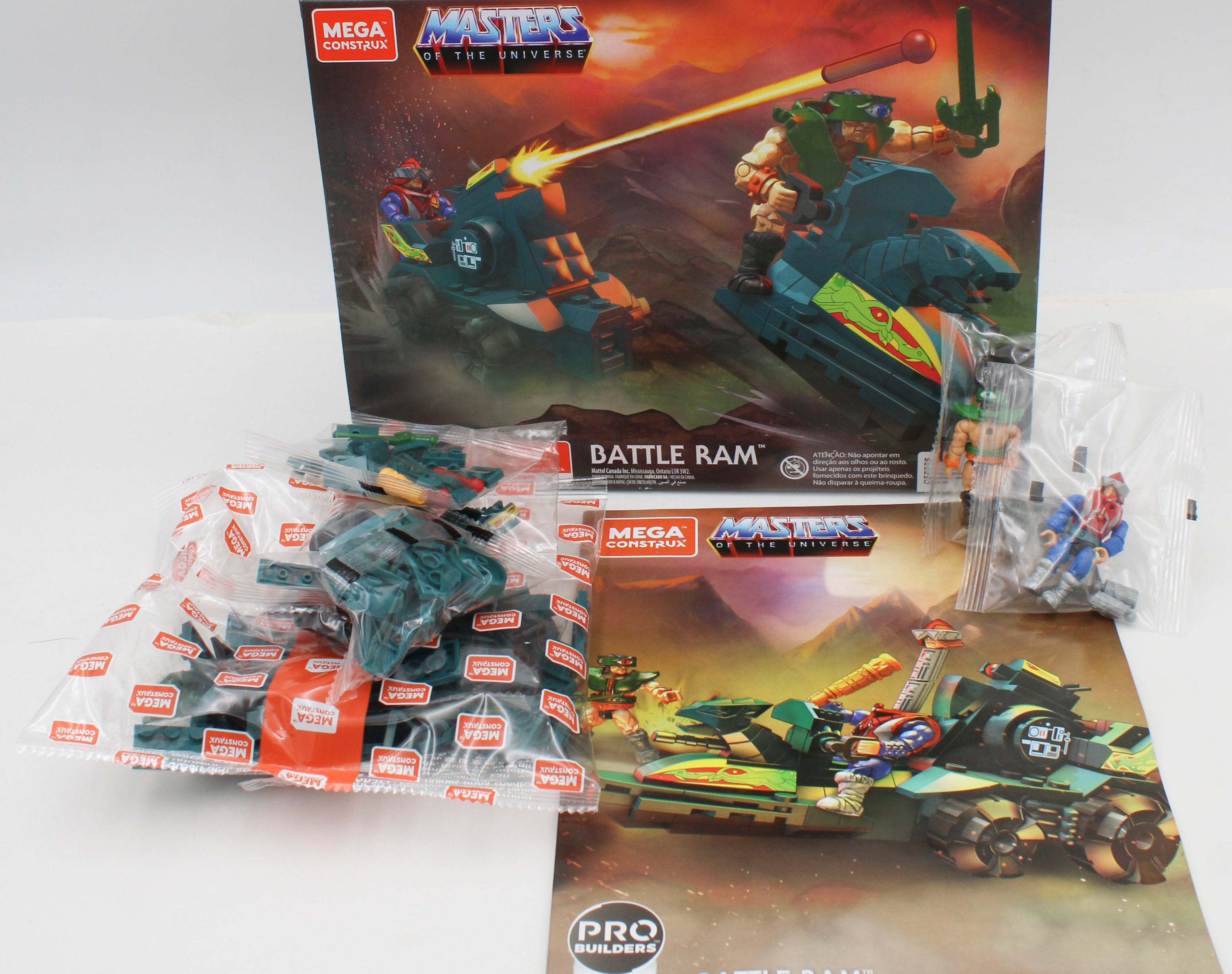 MASTERS OF THE UNIVERSE MEGA CONSTRUX BATTLE RAM