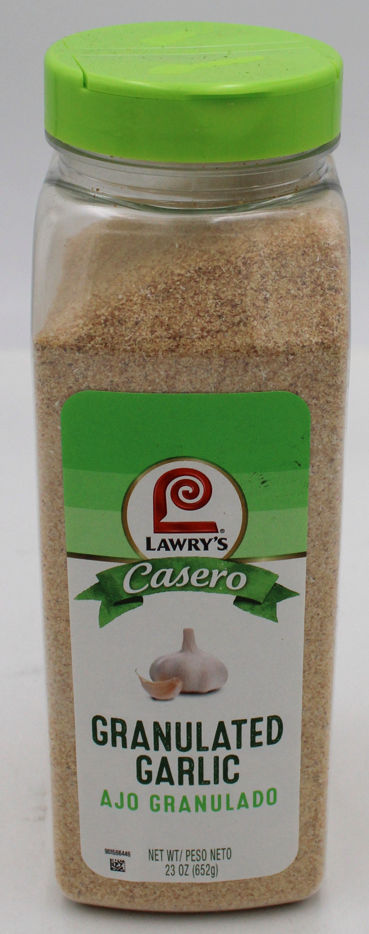 LAWRYS CASERO GARLIC GRANULATED 23 Oz BB 5/23/26
