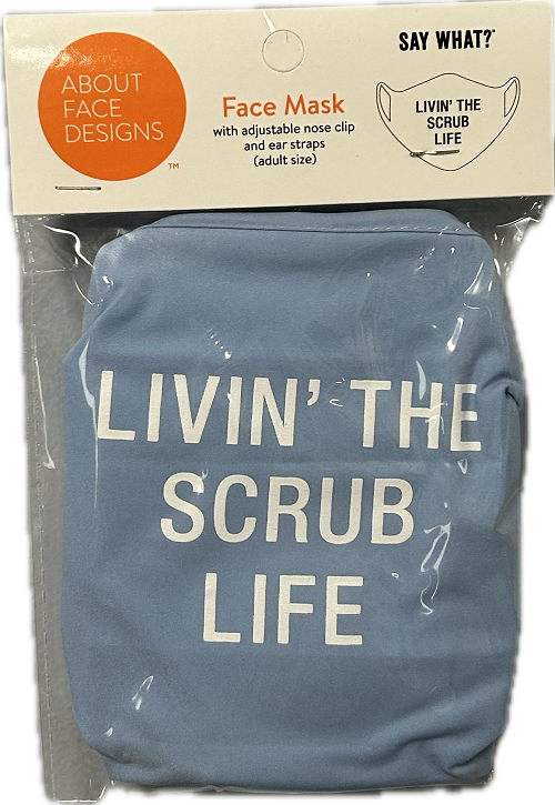 SCRUB LIFE FACE MASK