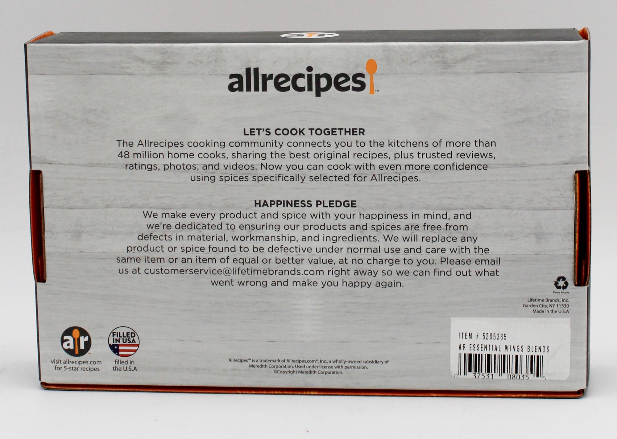 ALLRECIPES ESSENTIAL WINGS BLEND SET OF 3