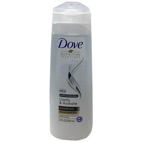 DOVE SHAMPOO 12oz-CLARIFY/HYDRATE