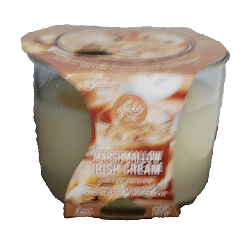 GLADE 3 WICK CANDLE 6.8OZ-MARSHMALLOW IRISH CREAM