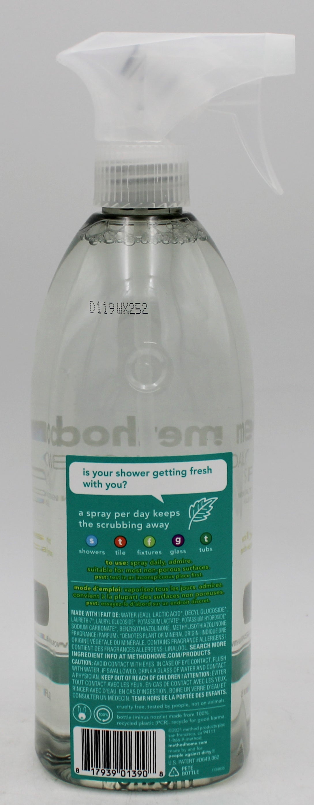 SP METHOD DAILY SHOWER SPRAY 28oz EUCALYPTUS MINT